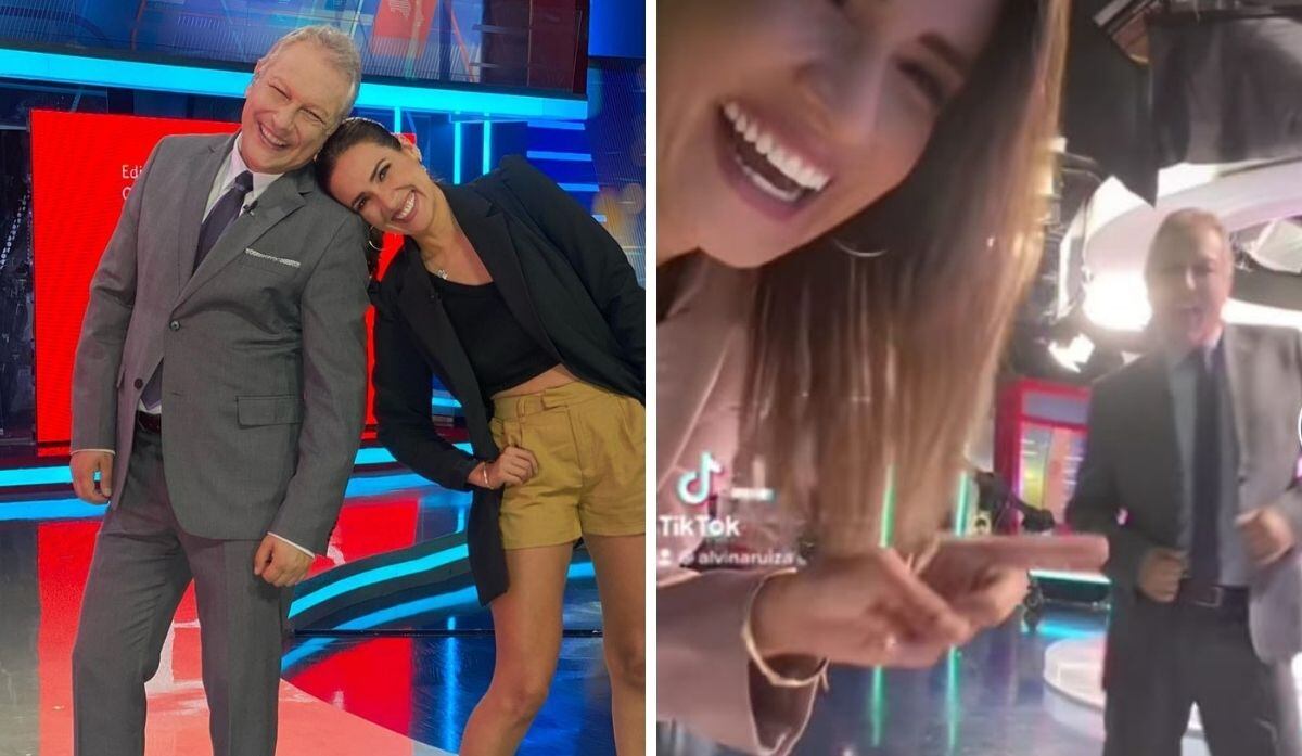 Gunter Rave y Alvina Ruiz bailaron “Ella no te quiere” de “Los Cuentos de la Cripta”. (Foto: Instagram / TikTok)