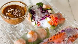 Rollos vietnamitas: una receta fresca y deliciosa para compartir con la familia