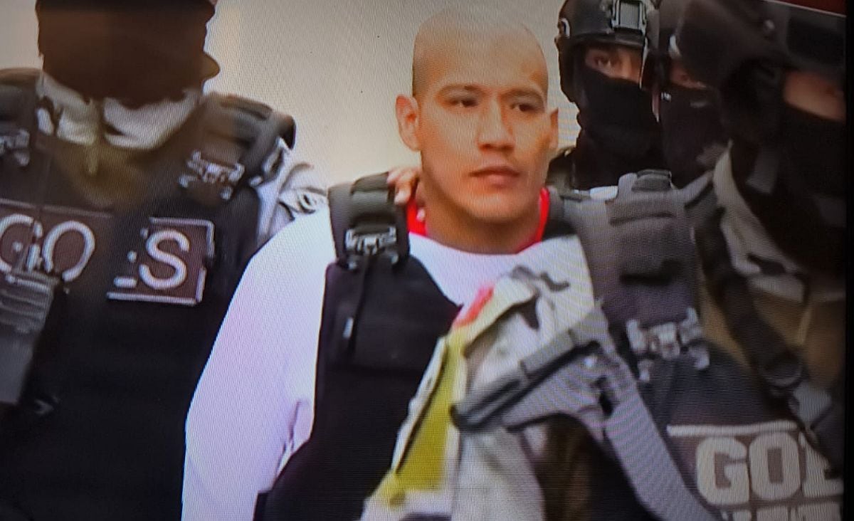 Erick Moreno, alias 'El Monstruo', será recluido en la Base Naval del Callao para cumplir la orden de 36 meses de prisión preventiva que pesa en su contra | Captura de video