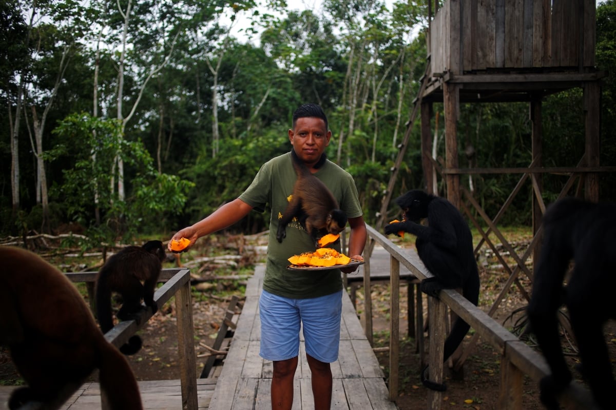 André Vela es cofundador y coordinador de la concesión de conservación Asoconprebiocha.