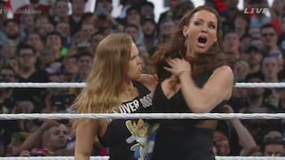 Facebook: Ronda Rousey se alió a La Roca en WrestleMania 31