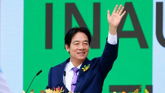 Lai Ching-te asume como presidente de Taiwán y pide el fin de la “intimidación” china