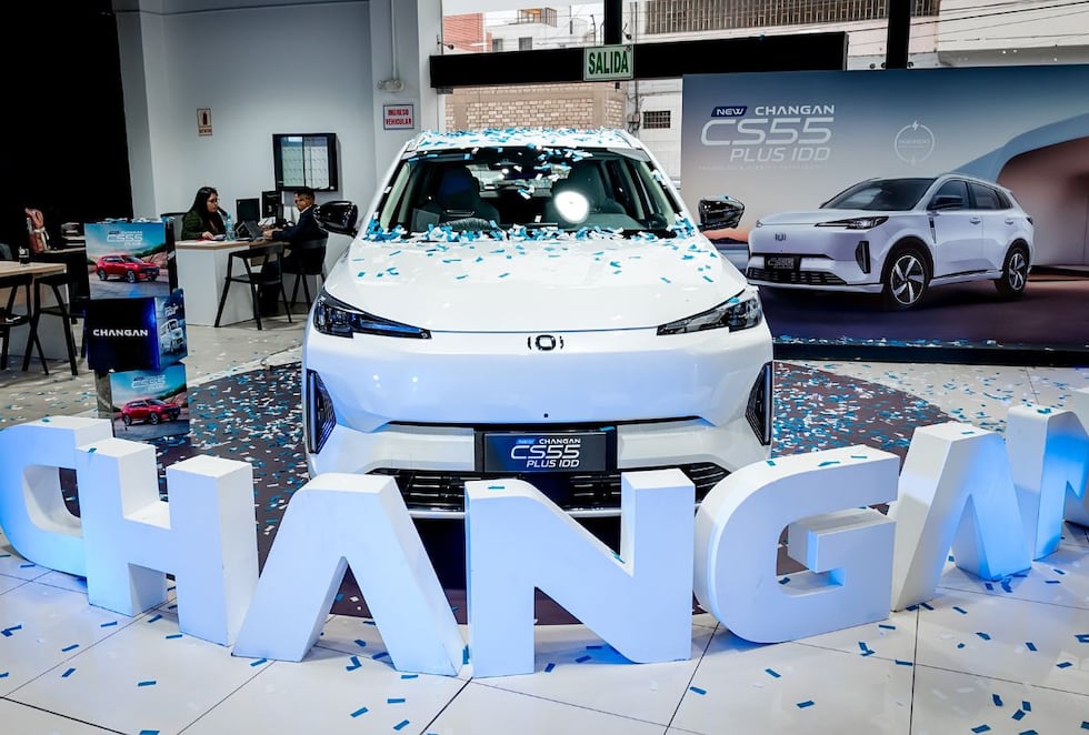 El nuevo Changan CS55 Plus IDD es el primer vehículo electrificado de la firma china en el Perú. (Foto: Changan)