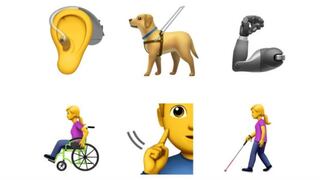 Apple diseña emojis representando a personas con discapacidad