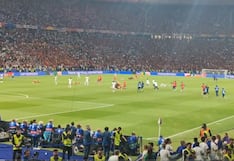 Final Eurocopa: así se vio desde la tribuna el momento del título de España | VIDEO