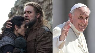 Russell Crowe invita al Papa Francisco a ver "Noé"