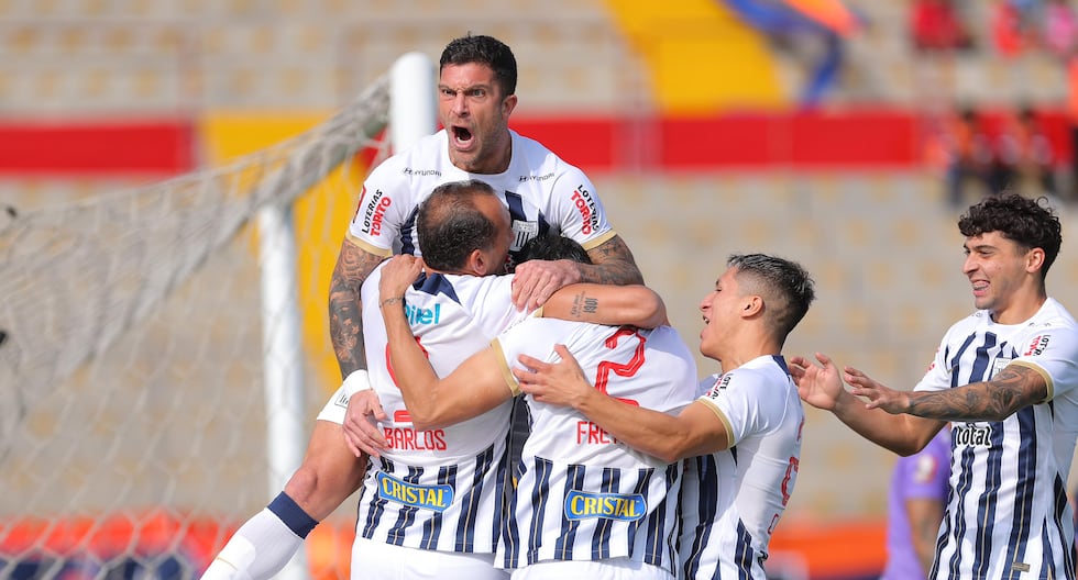 Alianza Lima se ubica en la cima del Clausura con tres puntos, empatado con otros cuadros. Celebran los íntimos. Foto: Joel Alonzo/@photo.gec