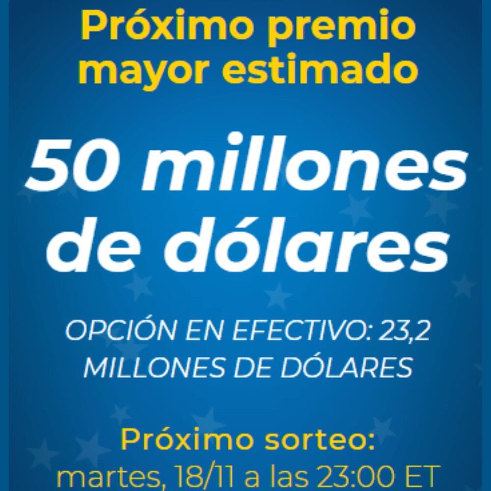 ¿DE CUÁNTO ES JACKPOT PARA ESTA NOCHE?