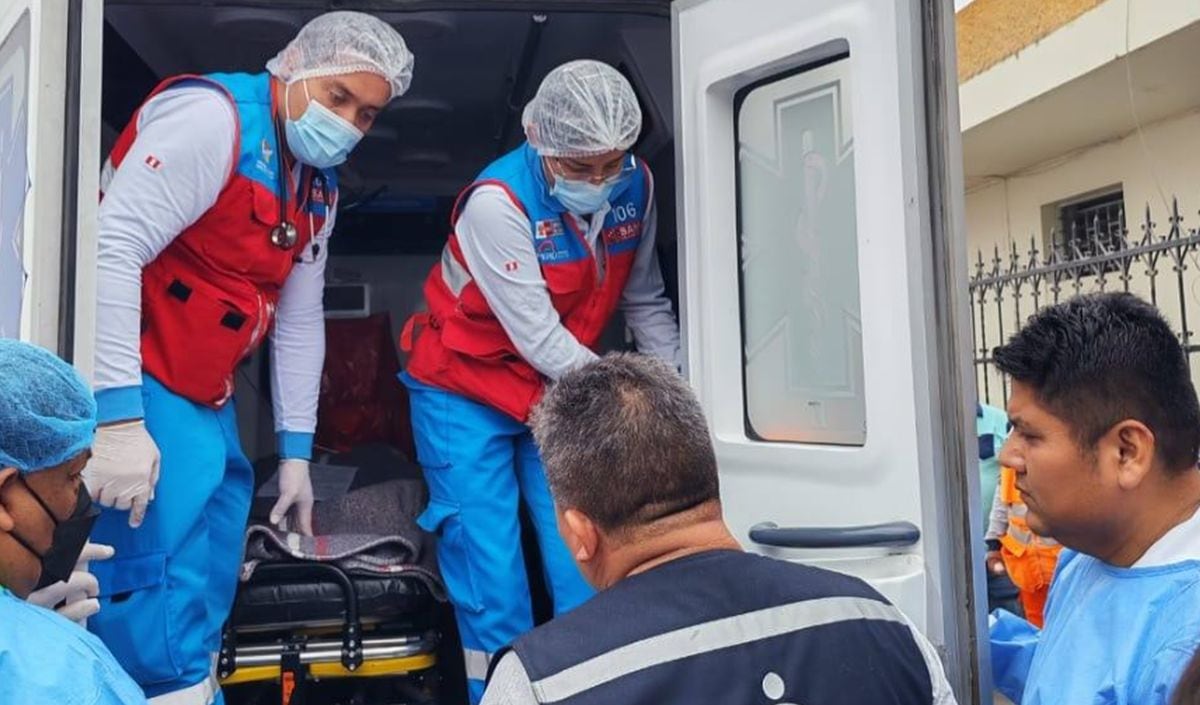 Geresa activa sistema de referencias y contrarreferencias para traslado de heridos en accidente