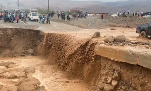 Arequipa: huaico en Caravelí deja vías dañadas y tránsito interrumpido