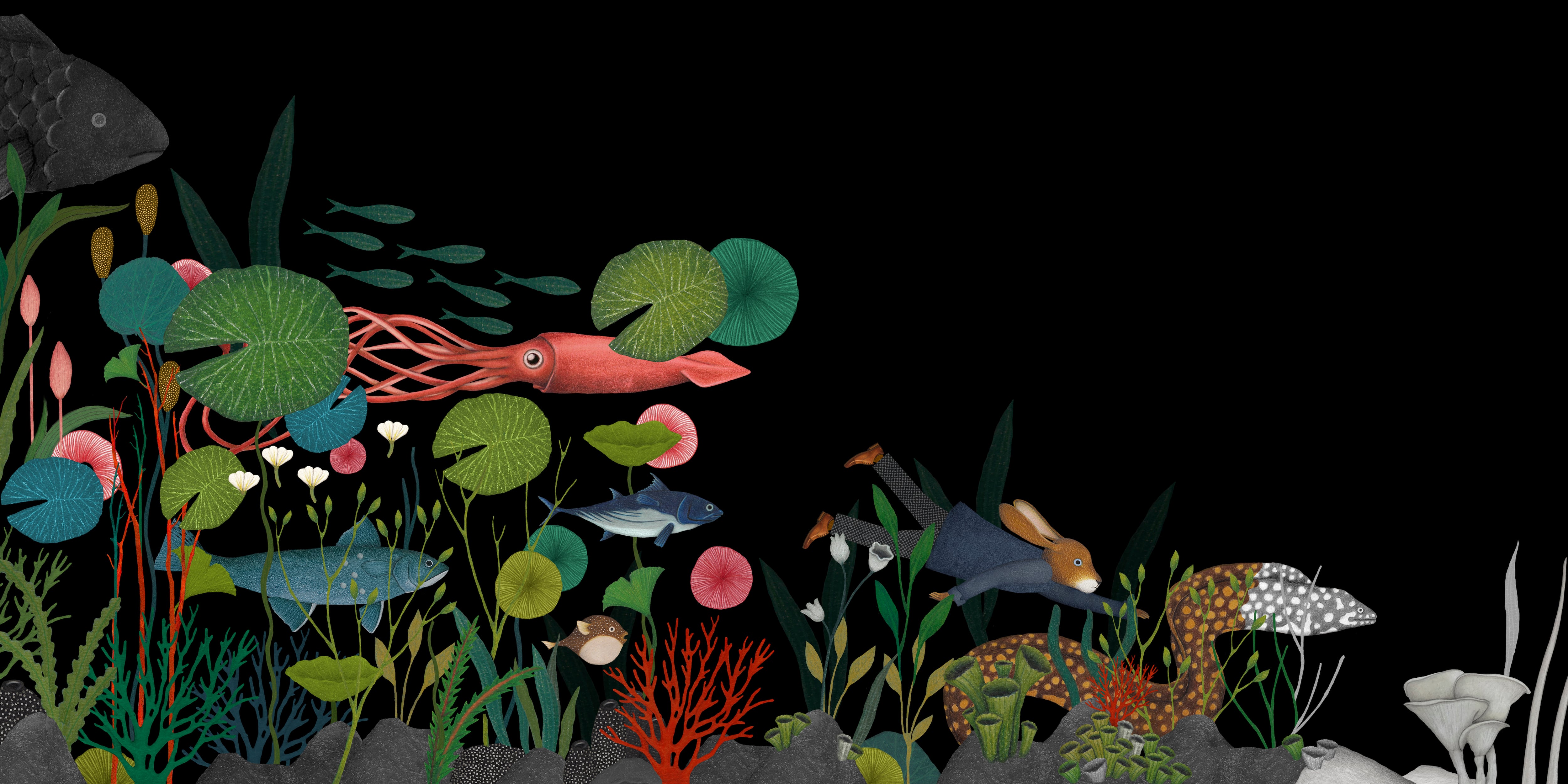 La artista peruana Issa Watanabe es ilustradora de álbumes como "Más te vale, mastodonte" y "Migrantes".