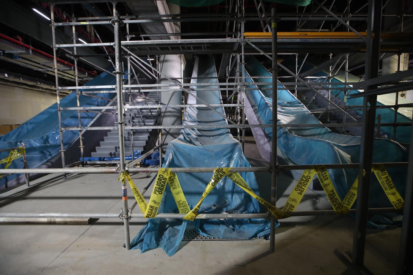 Más de 30 escaleras eléctricas ya han sido instaladas por LAP. (Foto: Jorge Cerdán)