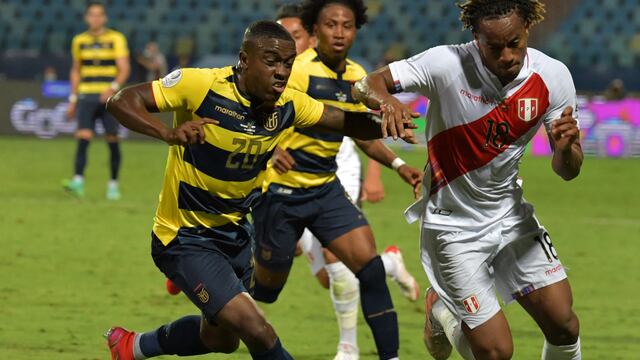 Perú rescató un empate 2-2 contra Ecuador y está cerca de clasificarse a cuartos de Copa América 2021