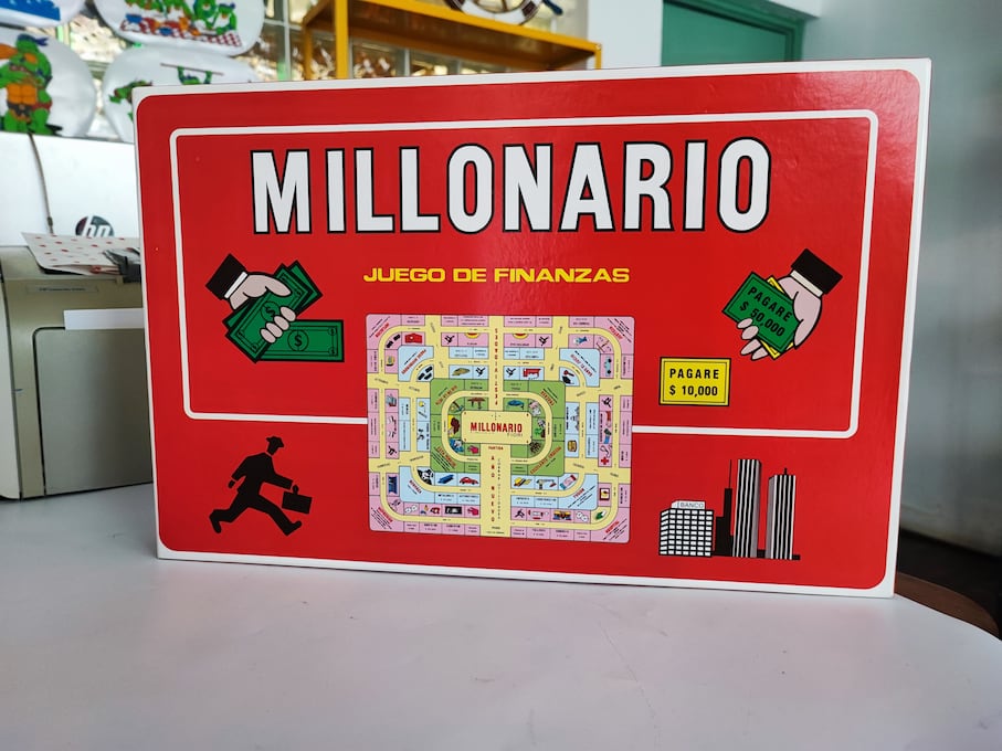 Millonario, un clásico juego de mesa, en La Vieja.