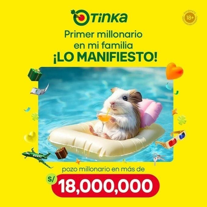 Recuerda que hoy el pozo millonario es de más de 18 millones de soles.