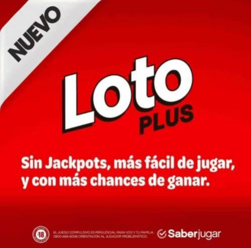 Conoce el nuevo Loto Plus sin jackpots.
