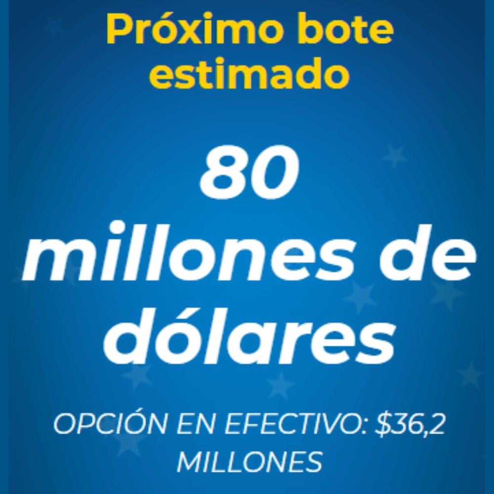 ¿DE CUÁNTO ES JACKPOT PARA ESTA NOCHE?