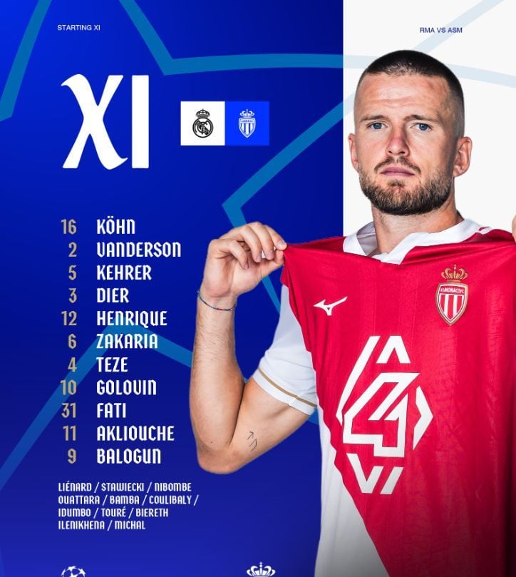 Confirmada la alineación del Mónaco