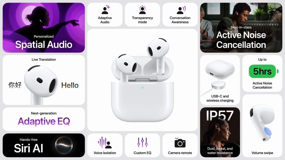Aquí el resumen de los AirPods 5
