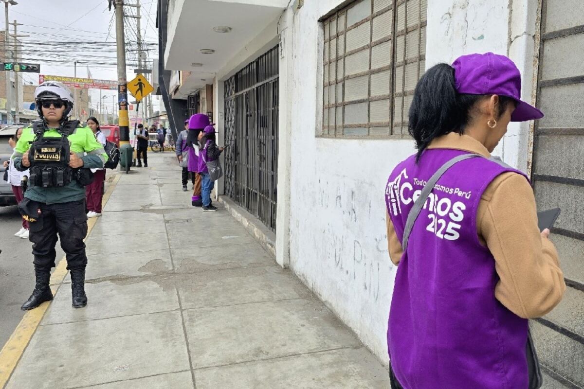 El INEI recordó que miles de trabajadores recorren el país para cumplir con la labor estadística. (Foto: Andina)