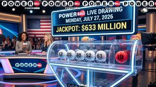 Números ganadores del Powerball del 27 de julio 2026: resultados del sorteo jackpot de la lotería con premio mayor de 633 millones de dólares