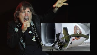 Iron Maiden: avión de la banda chocó con tractor