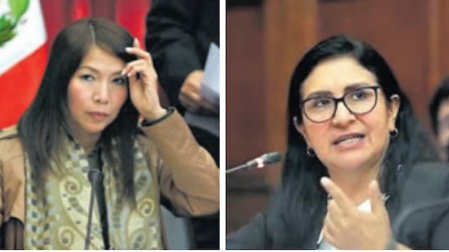 Congreso debate y vota este martes suspensión de María Cordero y Katy Ugarte