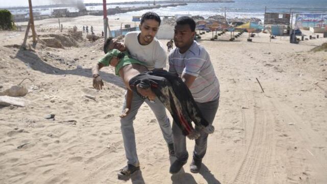 Gaza: los dramáticos esfuerzos por salvar a niños heridos