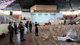Filipinas: Cuatro muertos deja explosión de una bomba durante misa católica