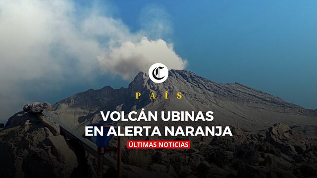 Volcán Ubinas en alerta naranja: explosión emitió bloques balísticos incandescentes