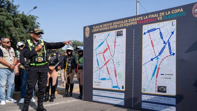 La Policía Nacional brindó detalles del plan de seguridad que pondrá en marcha el sábado 29 de noviembre, así como los días previos y posteriores al cotejo. (Foto: Sucamec)