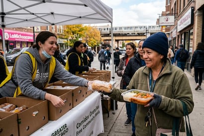 Alimentos gratis en Chicago del 15 al 17 de mayo: horarios y puntos de entrega