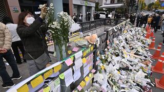 Corea del Sur realizó vigilias en memoria de las víctimas de la tragedia de Halloween