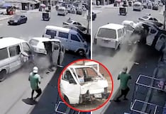 Accidente en Chorrillos pudo terminar en tragedia tras choque múltiple y fuga