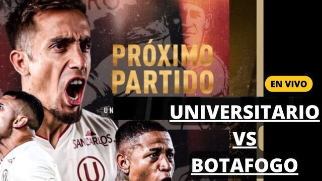 Universitario — Botafogo: resultado, resumen y más de la Copa Libertadores