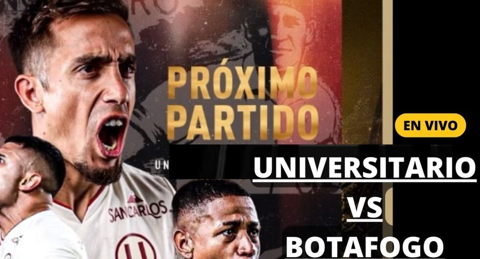 Universitario — Botafogo: resultado, resumen y más de la Copa Libertadores.