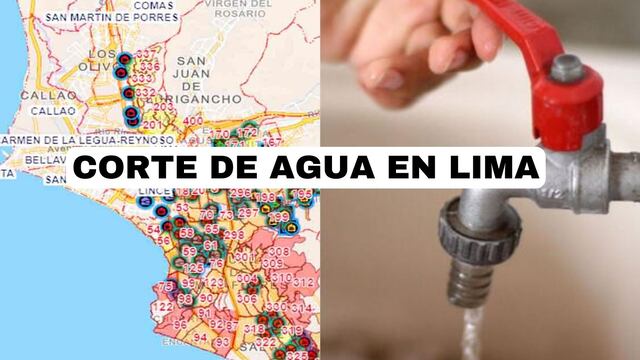 Últimas noticias del corte de agua masivo en Lima