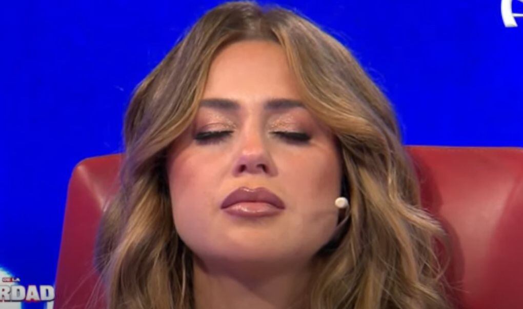 Ducelia experimentó fuertes emociones durante su presentación 'El valor de la verdad'. La modelo, en algunos pasajes del programa y tras preguntas que le recordaron momentos difíciles de su vida, rompió en llanto | Captura de video