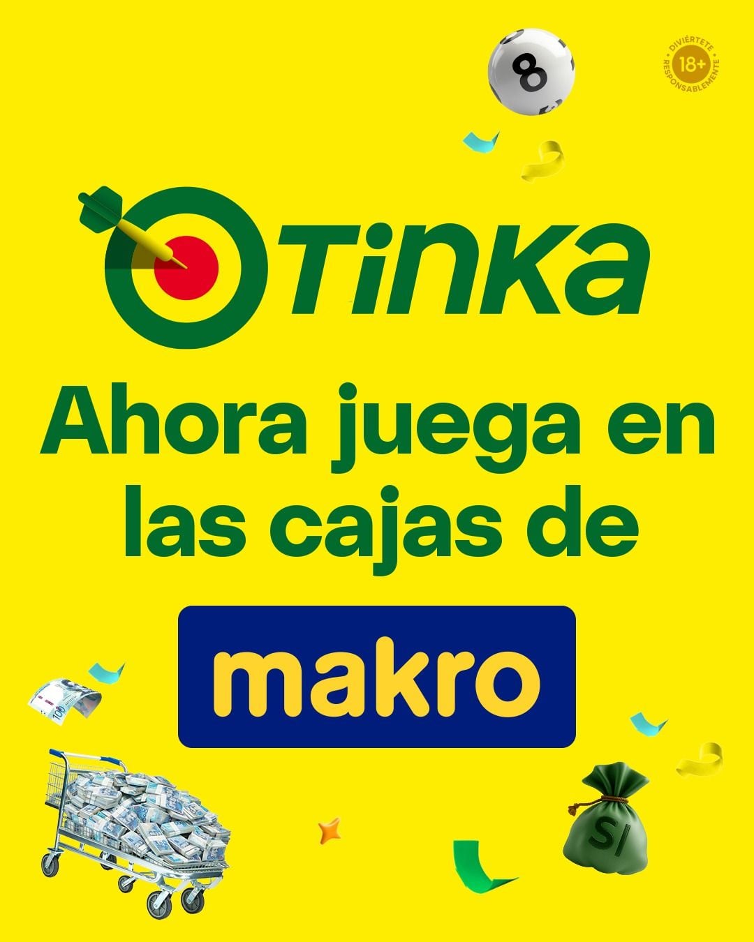PUEDES JUGAR LA TINKA EN MAKRO