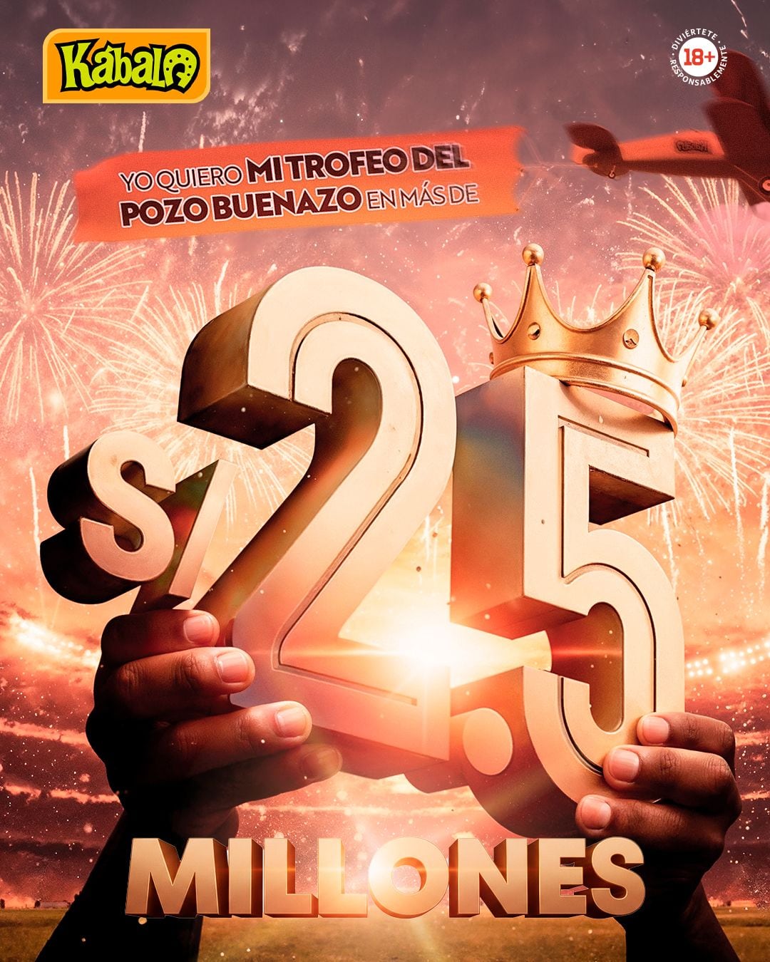 ¡Recuerda! El pozo de Kábala está en más de 2.5 millones de soles.