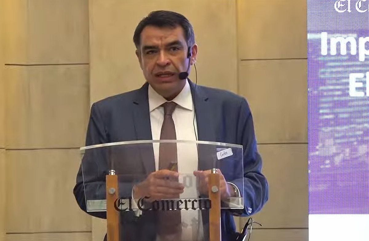 Es el turno de Carlos García, representante de Confiep.