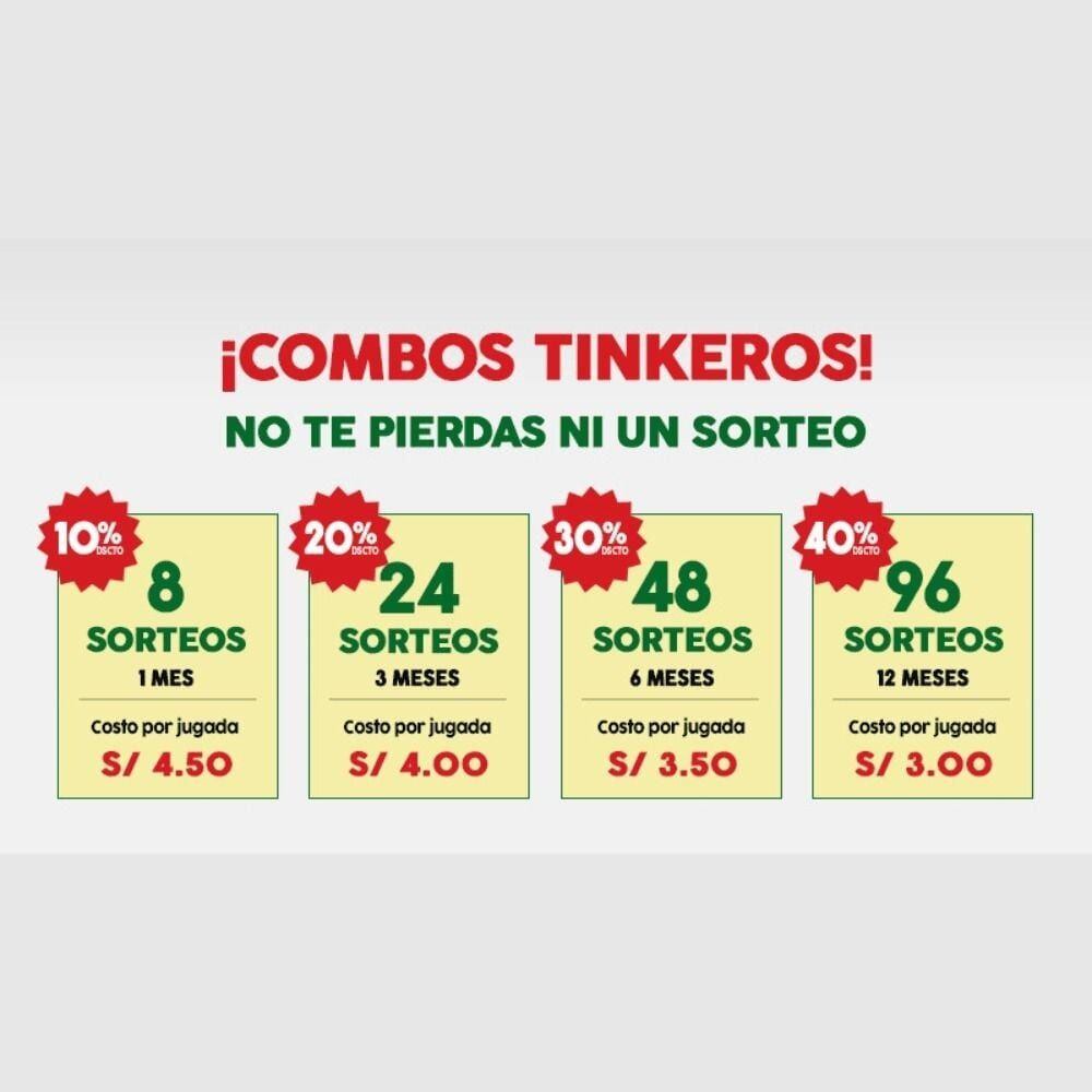 Puedes retar a tu suerte con los combos de jugadas compradas.