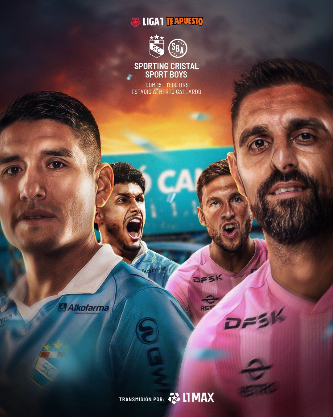 Sporting Cristal recibirá a Sport Boys este domingo desde las 11:00 a. m., en el estadio Alberto Gallardo, por la jornada 7 del Torneo Apertura.