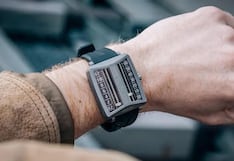 Crean un reloj vertical con sistema de tornillos que cambiará la manera de ver la hora