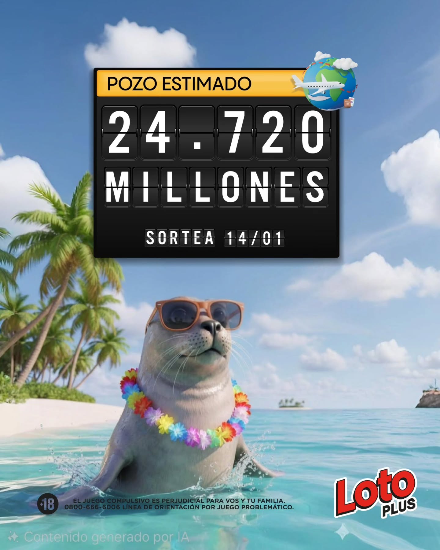El nuevo Loto Plus se sorteará en la noche de este miércoles 14 de enero con un gran pozo de: