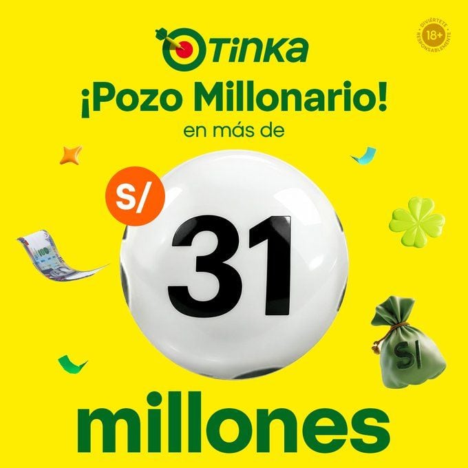 El pozo de hoy es de más de 31 millones de soles.