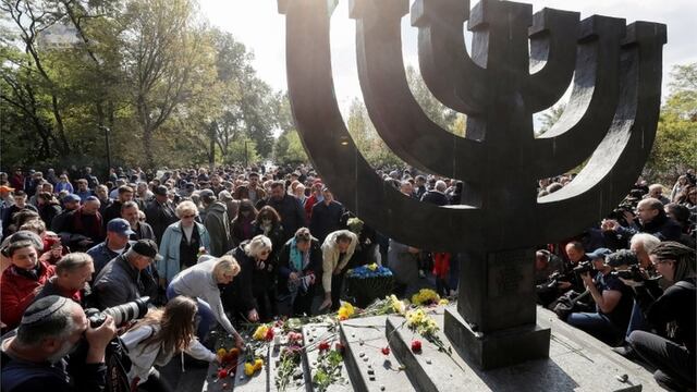 La indignación en Ucrania por el ataque cercano a Babi Yar, el memorial a las víctimas de una masacre nazi en Kiev