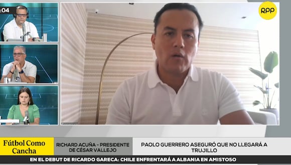 El presidente de César Vallejo se pronunció sobre la actual situación de Paolo Guerrero y su llegada al club.