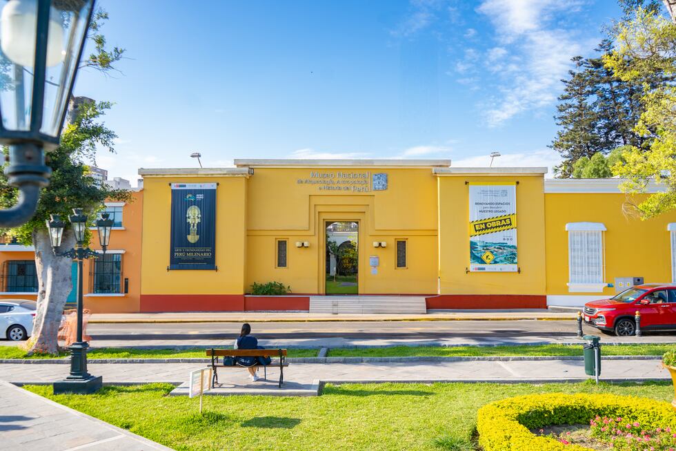 Fachada del Museo Nacional de Arqueología, Antropología e Historia del Perú. (Foto: Municipalidad de Pueblo Libre)