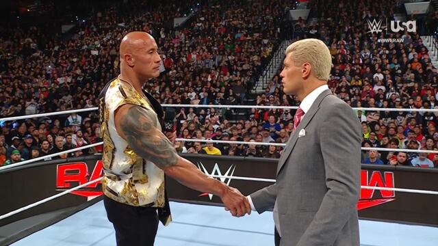 WWE Raw, resultados: The Rock le lanzó advertencia a Cody Rhodes tras WrestleMania XL